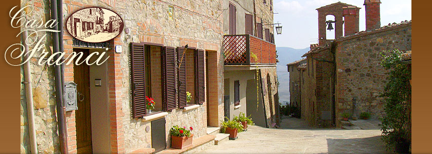 Casa Franci, residenza vacanze in Val d'Orcia